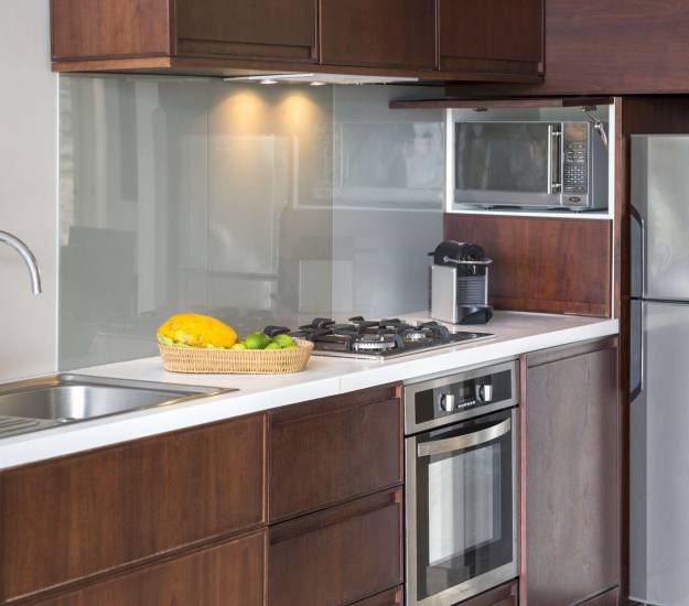 The Terrraces room kitchen