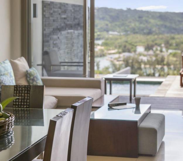 The Terraces living room